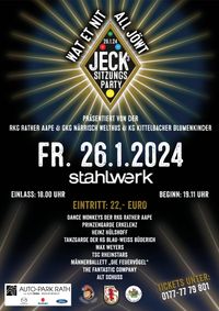 Jeck&sup3; Sitzungsparty